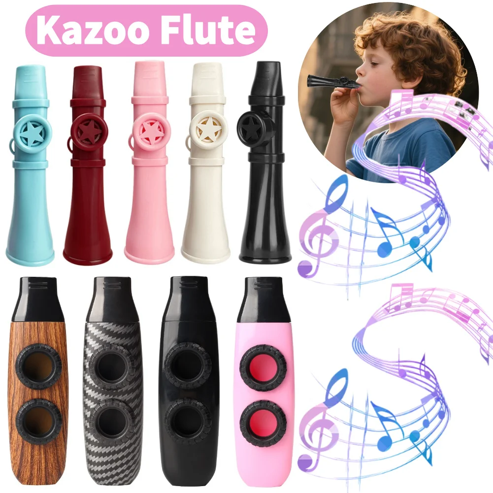 Musical Instrument Easy To Learn For Adults - Tragbare Kazoo-Flöte, leicht zu erlernende Musikinstrumente