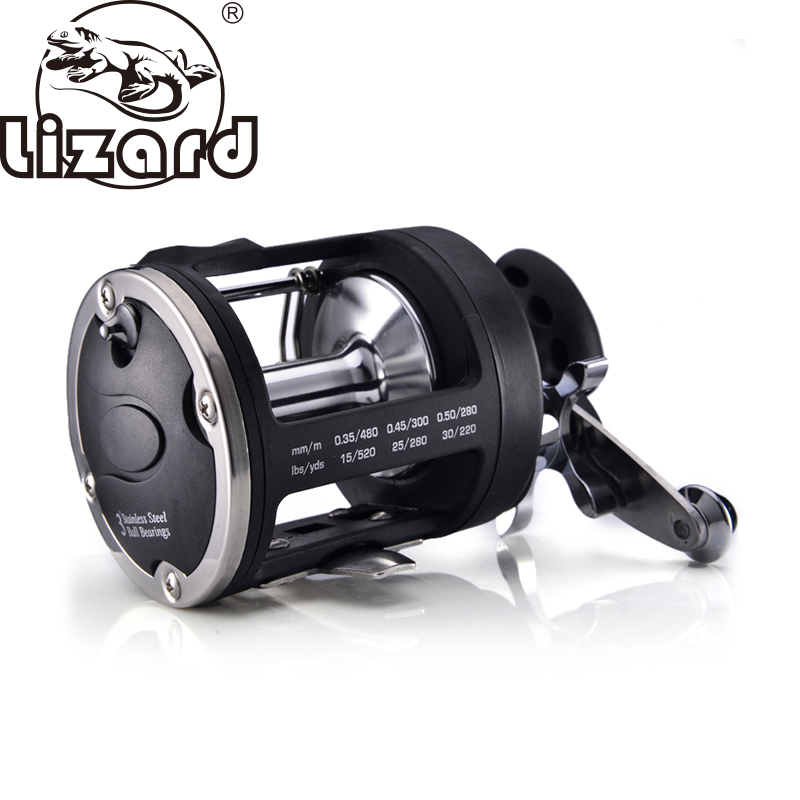 Ocean Drum Wave - Lizard Fishing TSSD Bootrolle für Salzwasser-Großfischangeln,