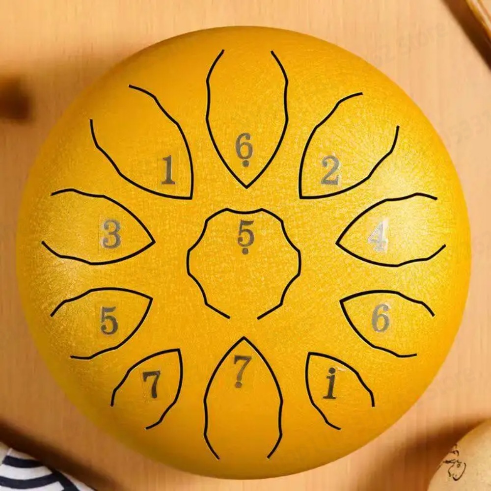 Musical Instrument Note - 8/15 Noten Stahlzungentrommel, Handpan-Tanktrommel für Anfänger,