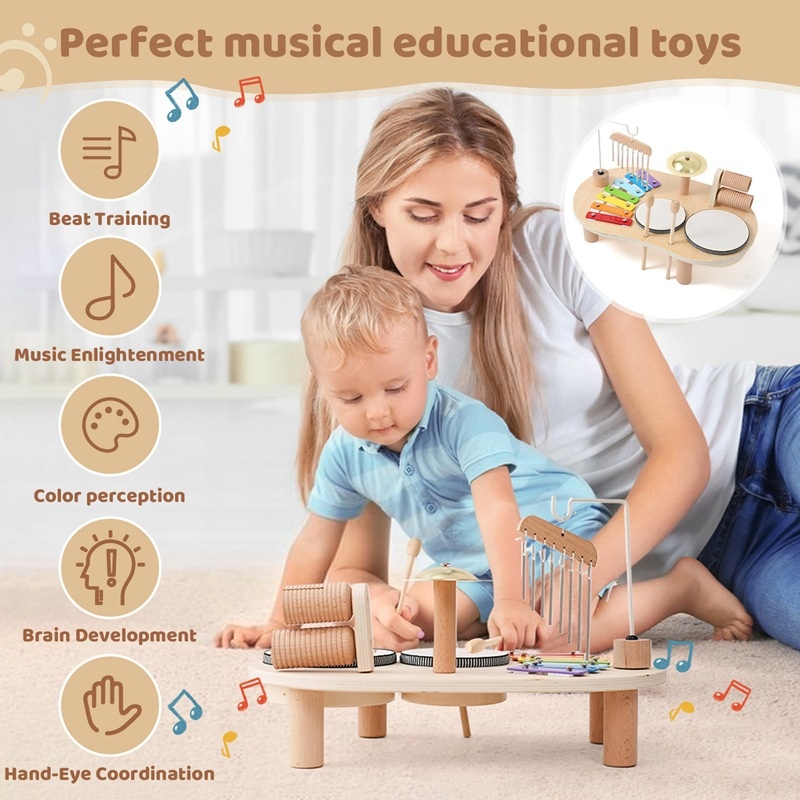 LazyChild Pädagogisches Kinder – Musical Instrument Games Bewertung und Preis