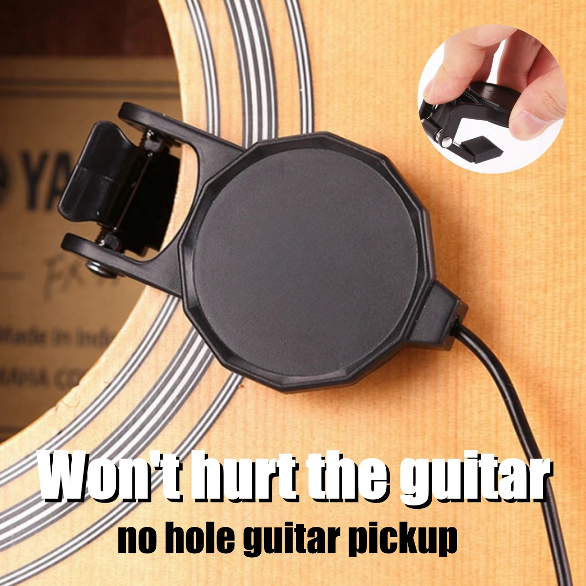 Audio Jack Clip On Pickup für  – Musical Instrument Note Bewertung und Preis