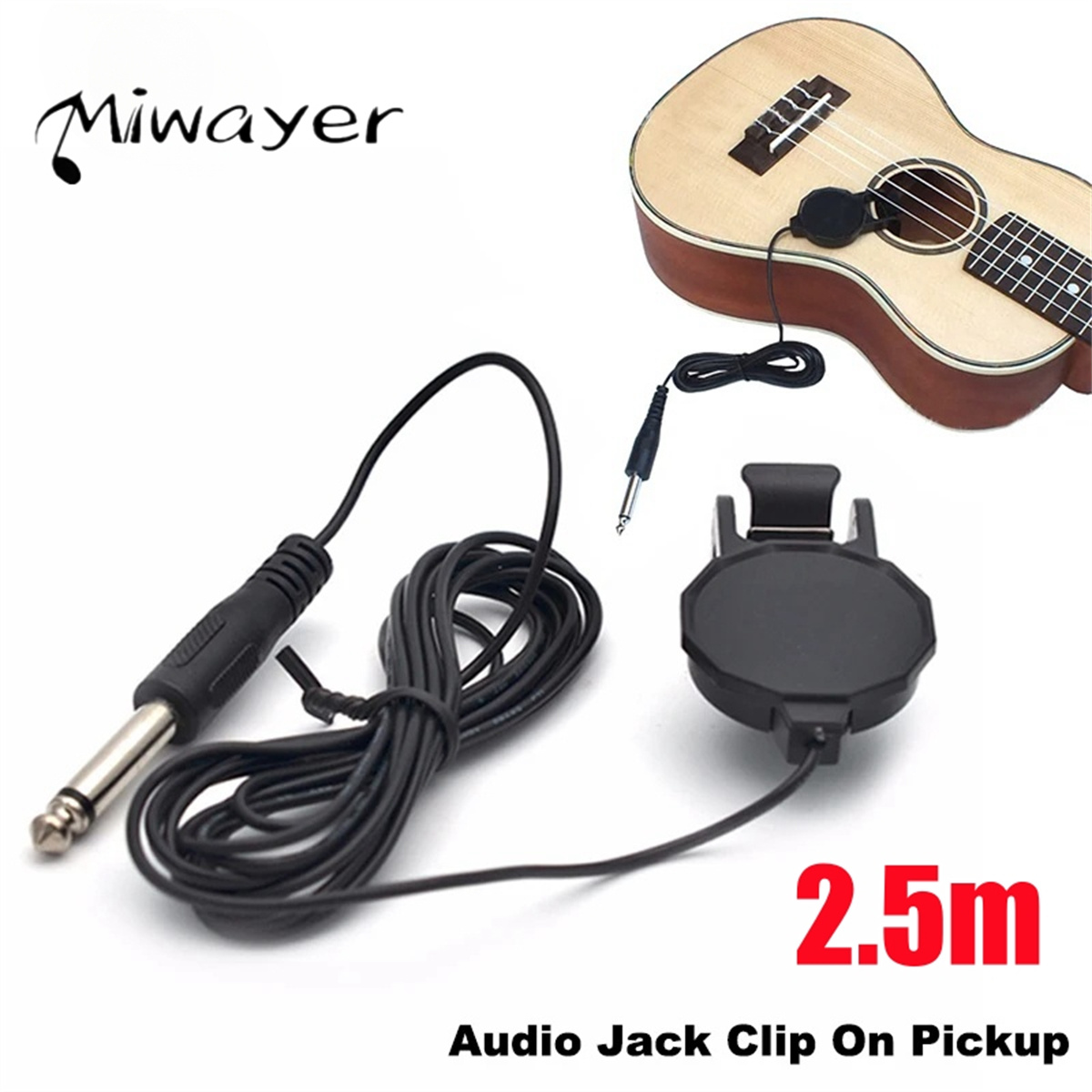 Audio Jack Clip On Pickup für  – Musical Instrument Note Bewertung und Preis