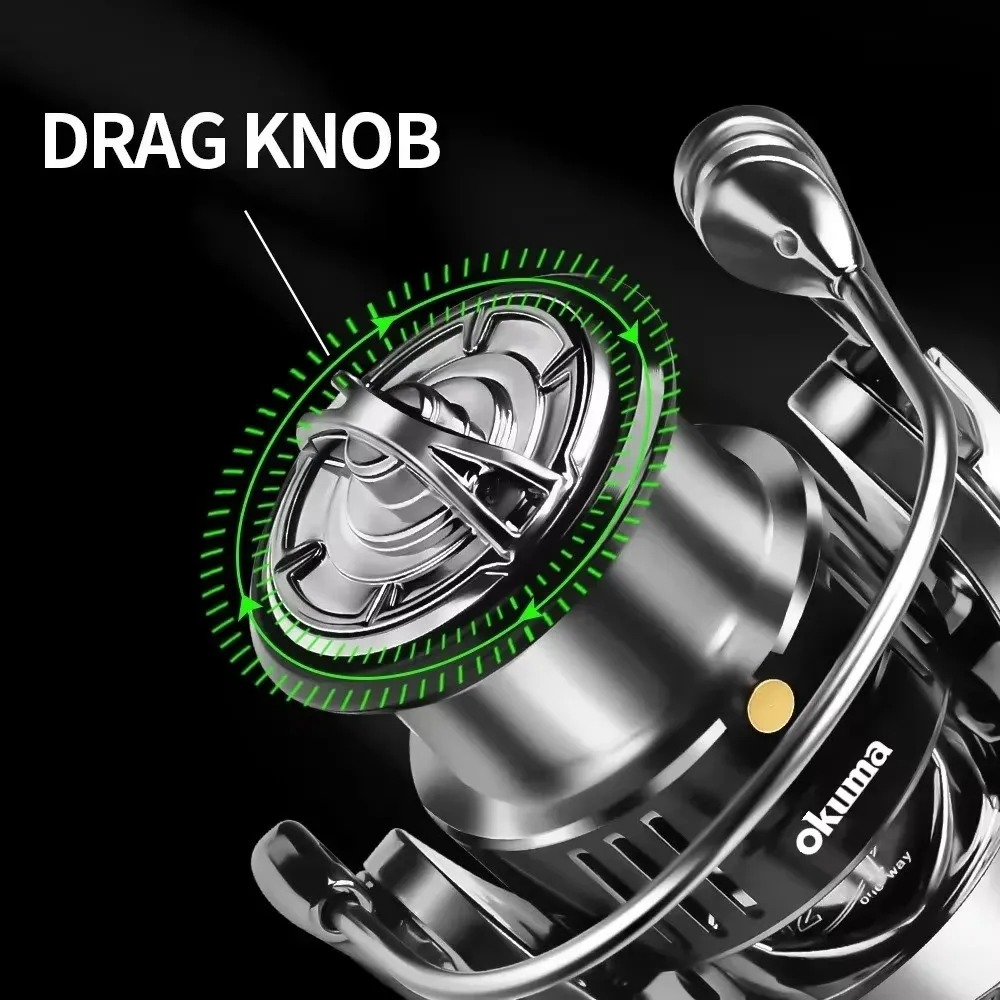 Okudas neues Spinnrad-Angelrol – Ocean Drum Wave Bewertung und Preis