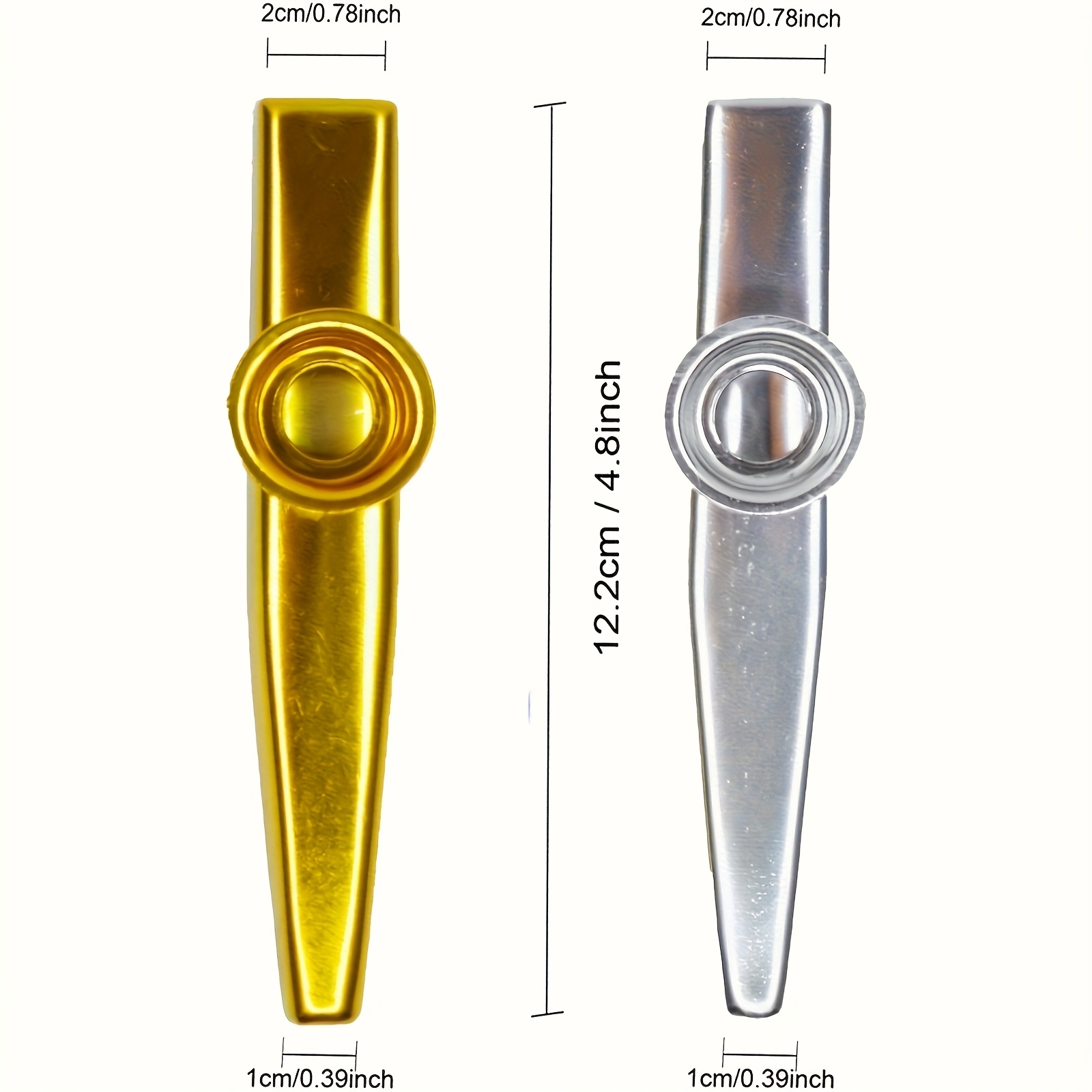 7 Stück Metall-Kazoos, schlich – Musical Instrument Note Bewertung und Preis