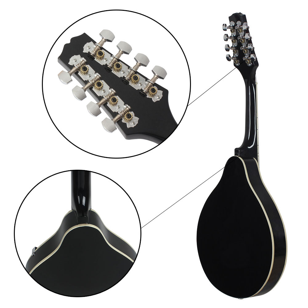 A-Stil 8-saitige Linde Mandoli – Mandolin A Style Bewertung und Preis