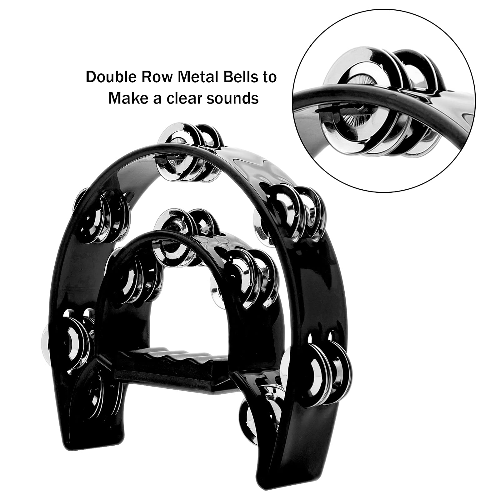 Tamburin, zweireihig, Metallsc – Musical Instrument With Hand Bewertung und Preis