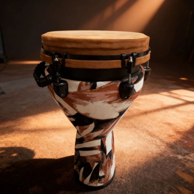 Neue 12-Zoll afrikanische Trom – Musical Instrument With Hand Bewertung und Preis