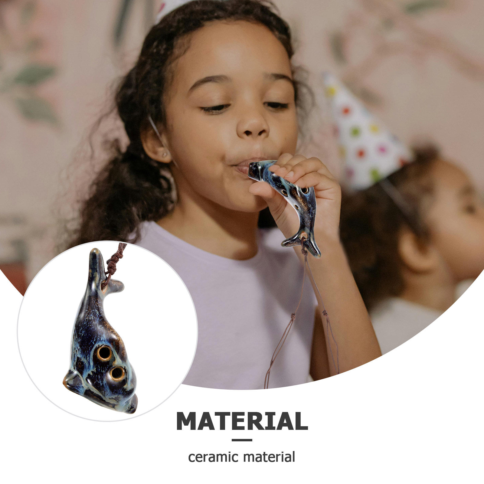 6-Loch Tragbare Keramik-Ocarin – Musical Instrument Easy To Learn For Adults Bewertung und Preis